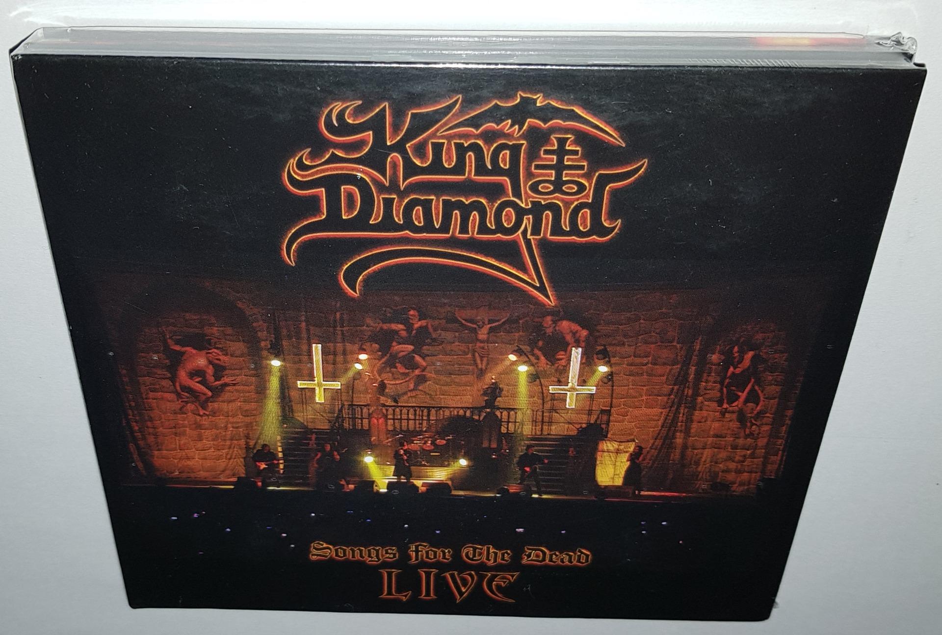KING DIAMOND SONGS FOR THE DEAD LIVE (2019 RELEASE) BRAND NEW CD 2DVD - King Diamond Songs For The Dead Live
