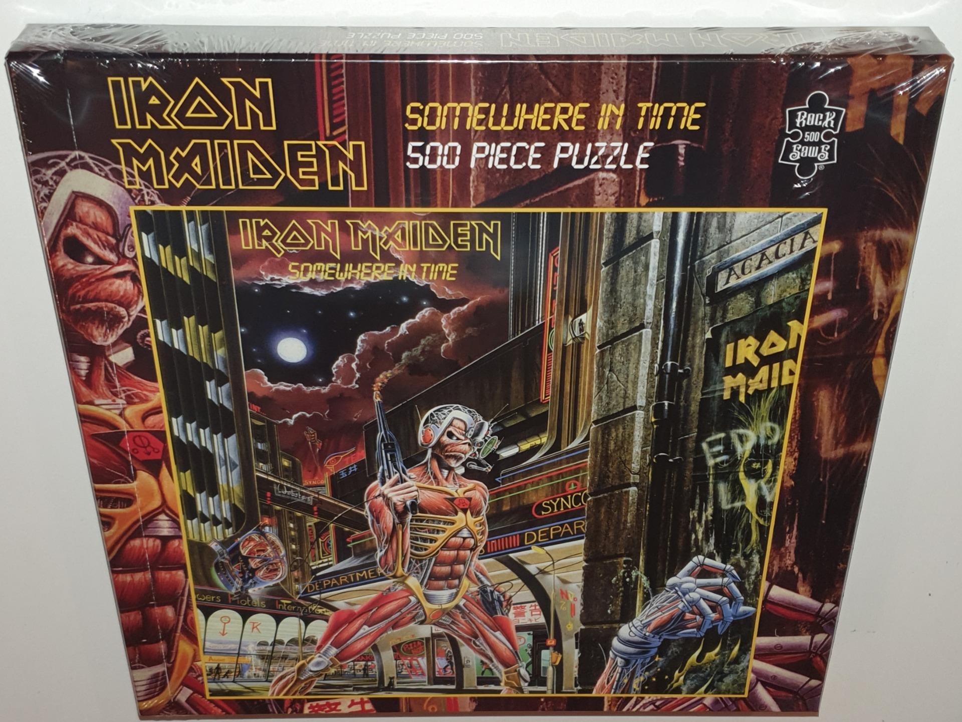 Iron Maiden Somewhere In Time LP Album Art Jigsaw Puzzle New Official