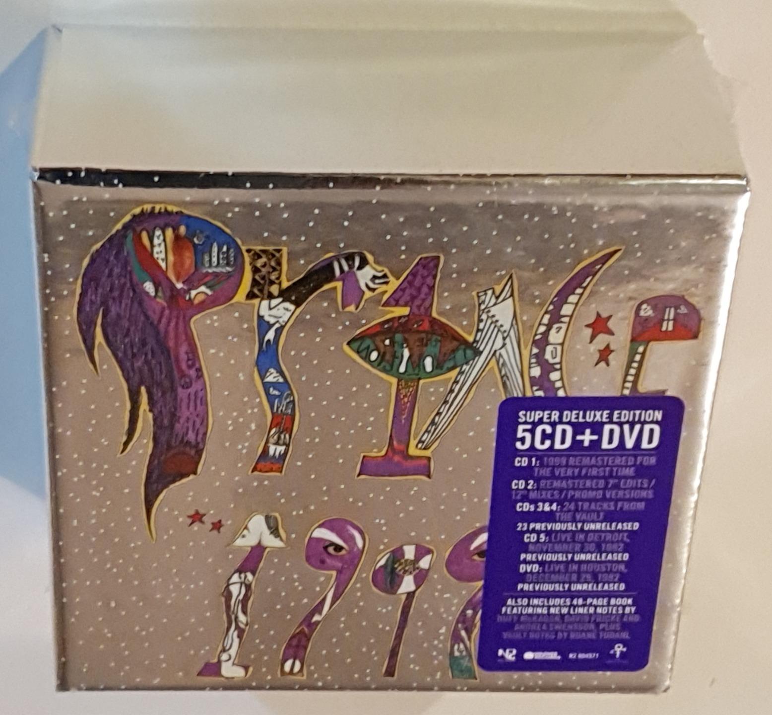 Prince 1999 Super Deluxe Edition Brand New Sealed 5cd Dvd In Stock Ebay
