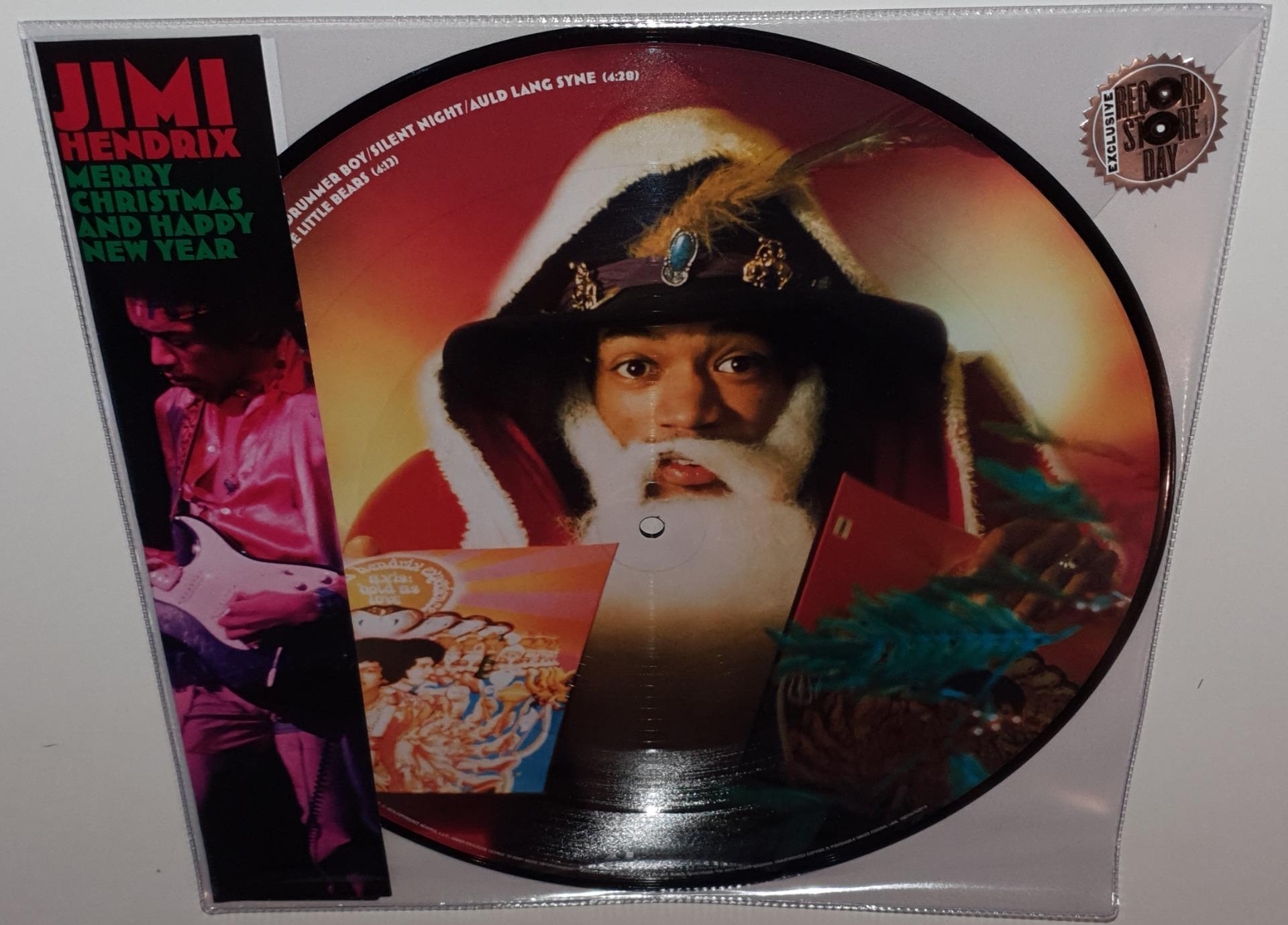 Jimi Hendrix Merry Christmas Happy New Year 2019 Rsd Picture