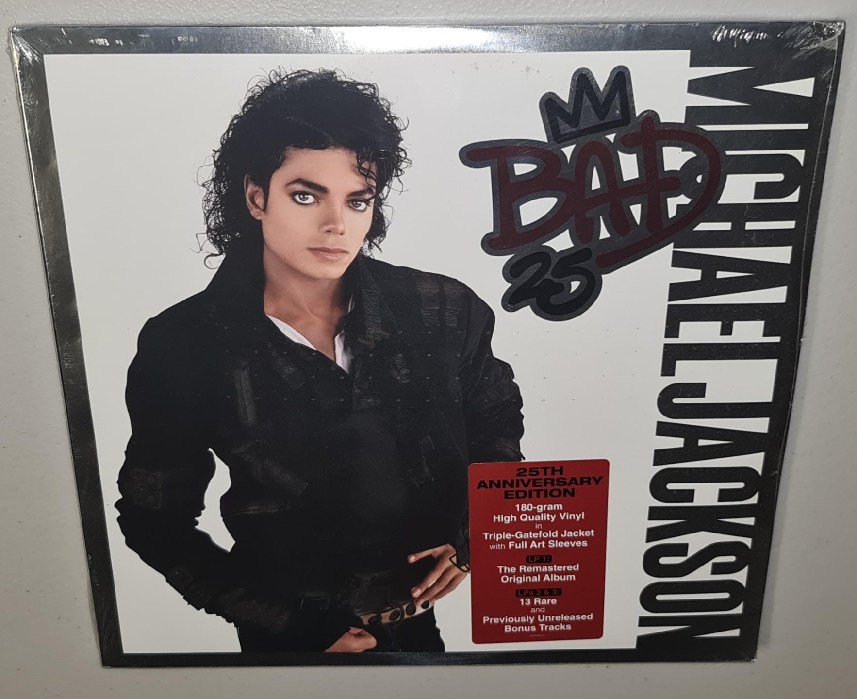 MICHAEL JACKSON BAD 25th ANNIVERSARY EDITION BRAND NEW SEALED 3x