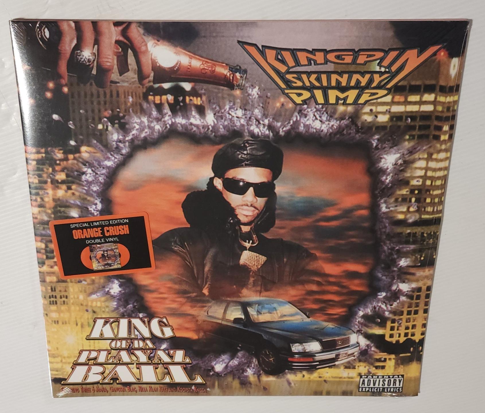KINGPIN SKINNY PIMP KING OF DA PLAYAZ BALL (2023) BRAND NEW