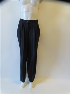 WOMENS GIORGIO ARMANI BLACK PANTS SIZE EU 48/ US 14* | eBay