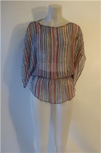 トップス L'Appartement Dolman sleeve sheer Blouse L´Appartement Dolman sleeve sheer Blouse
