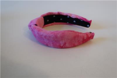 Womens Lele Sadoughi Pink Tie Dye Knot Headband | eBay display picture 1