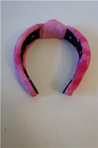 Lele Sadoughi cotton candy tie dye headband Womens Lele Sadoughi Pink Tie Dye Knot Headband | eBay main image 2