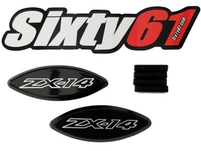 人気新品 Block Mirror ZX14 ZX14R Off 2024 2023 2022 2006-2021 Plates 工芸品
