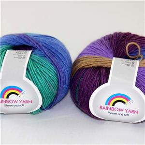 AIP Sale 1 ball x50g DIY Hand Knitting Yarn Soft Scarves Wool Silk Velvet 19