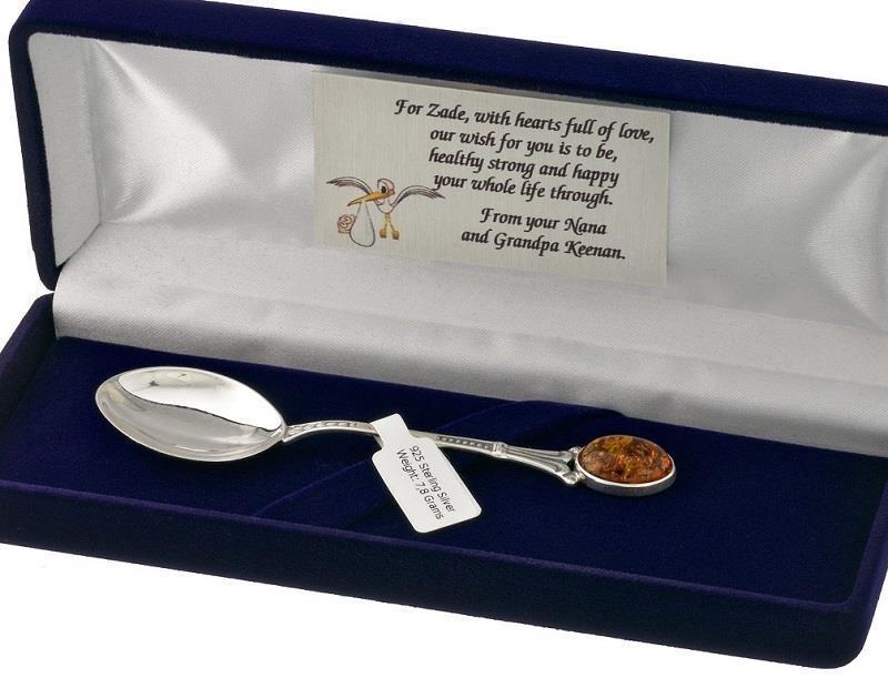 silver spoon christening gift