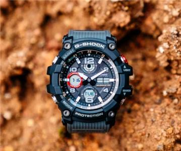 Casio Mens Watch G-Shock Mudmaster GSG100-1A8WC Stainless Steel