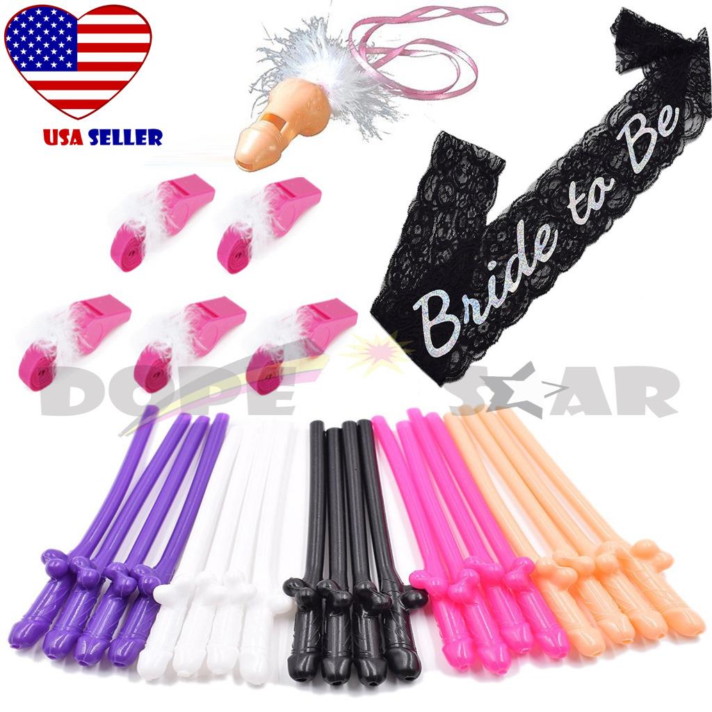 Bachelorette Party Bride To Be Sash 6 Whistle 20 Penis