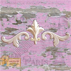 Resin / Wood Furniture Appliques Shabby French Chic Fleur ...