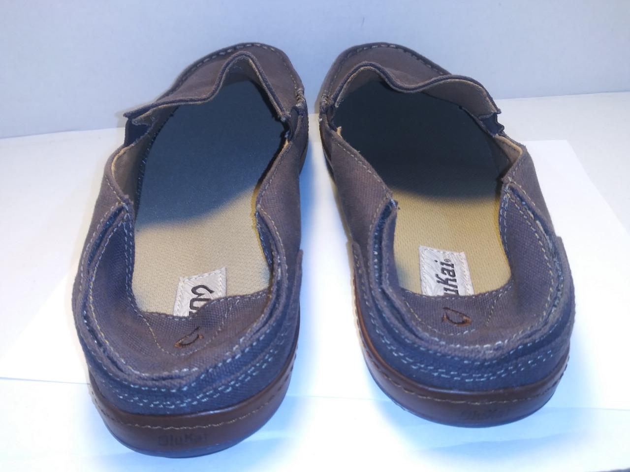 olukai canvas slip on