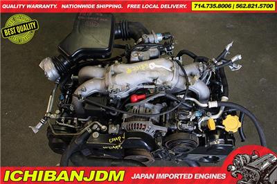JDM Subaru Legacy Forester AVCS 2.0L EJ204 DOHC Engine EJ20 Motor