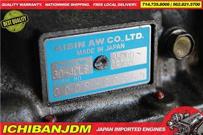 Toyota 1JZGTE VVTI Automatic Transmission 35010-3F410 30-40LS 2.5L