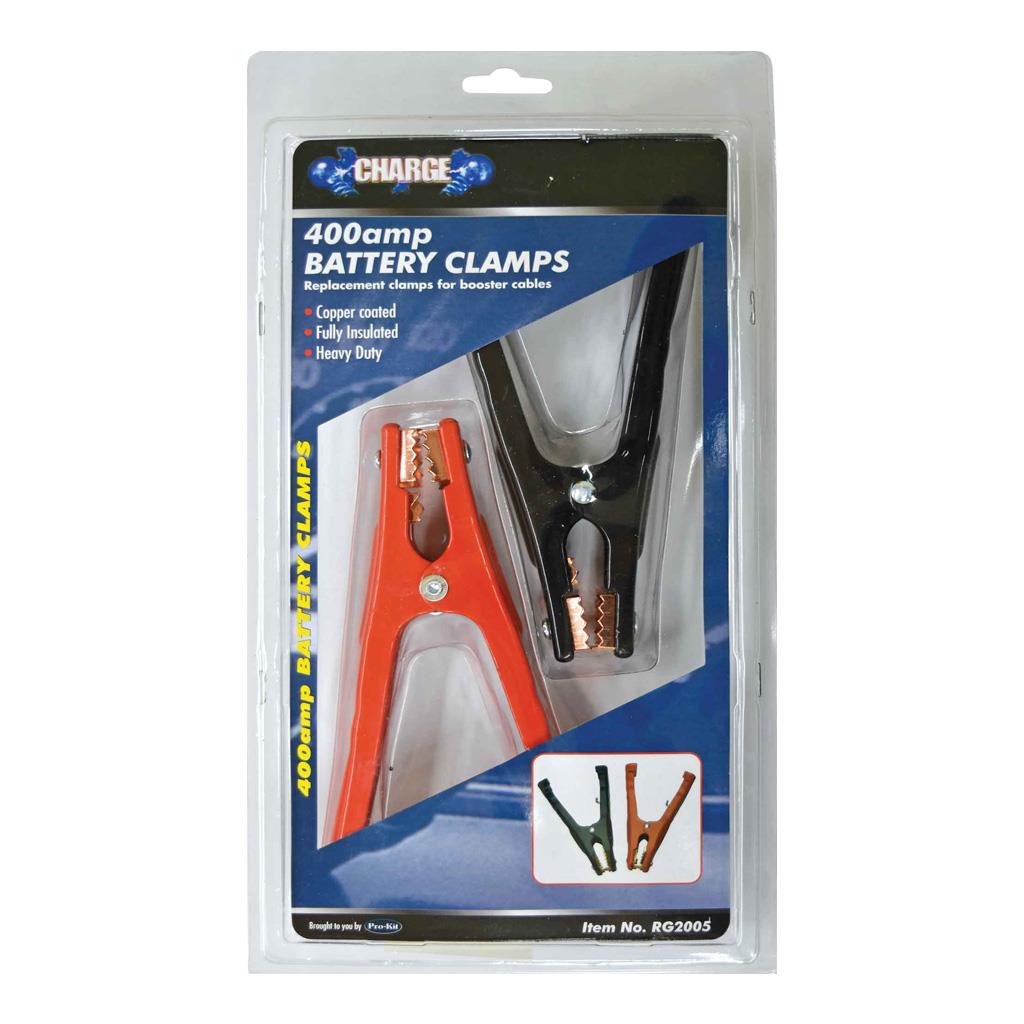 Battery Clamps 12v 400 amps 2pc Copper Coated Heavy Duty eBay