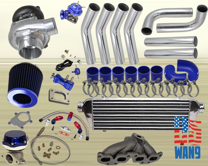 For Nissan Sentra SER Altima QR25DET 8PC TURBOCHARGER TURBO KIT