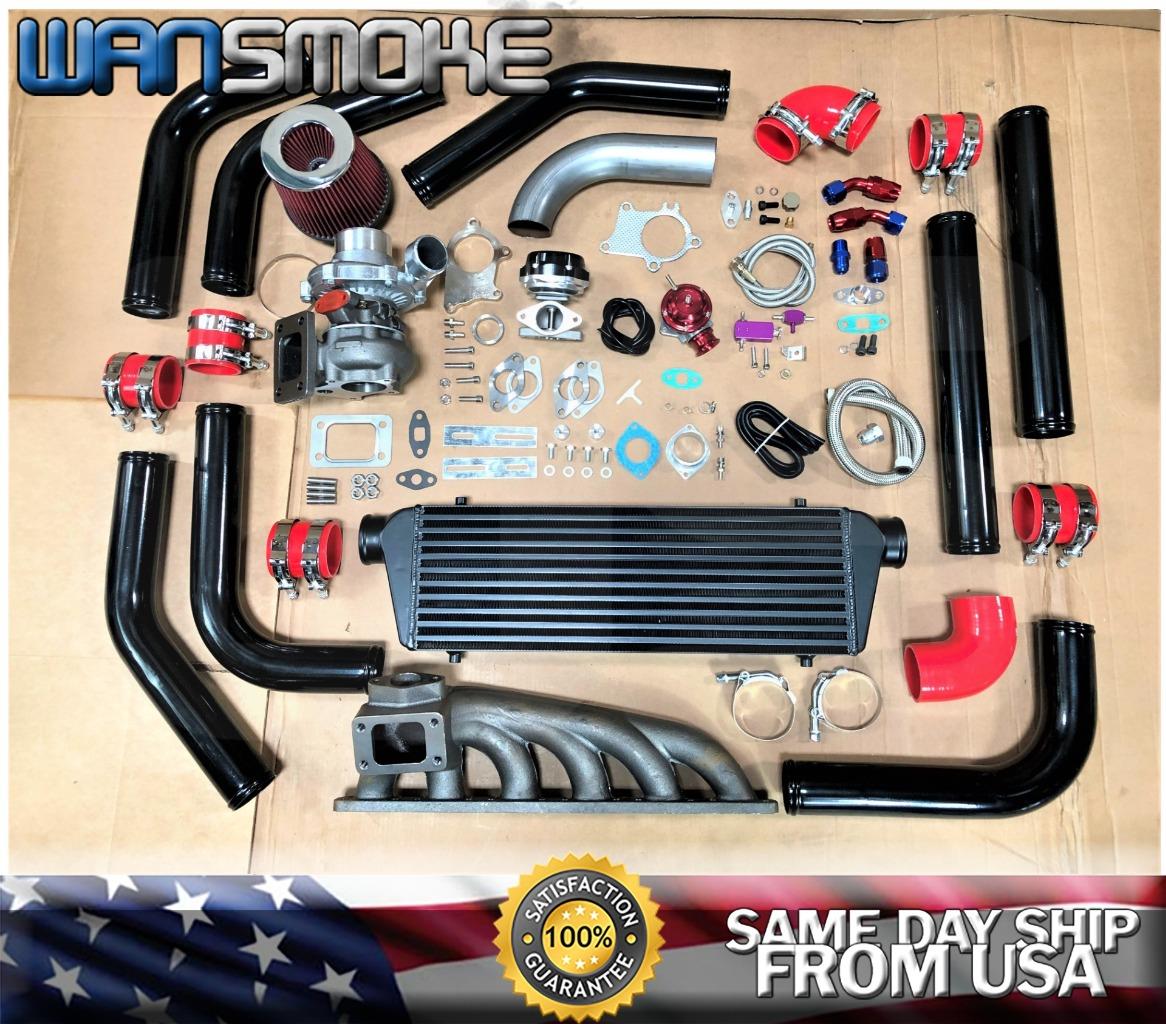 BMW 323I 325I 328I E36 E46 M50 M52 T3T4 .63 Turbo Kit Manifold 