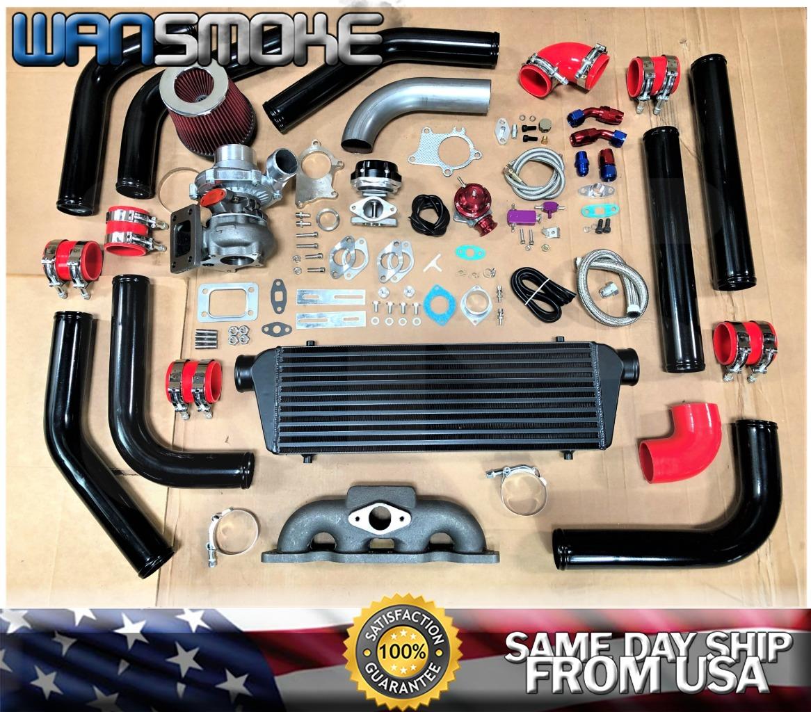 for 89-98 240SX S13 S14 SR20DET Sentra SE-R .63 Turbo Kit Manifold