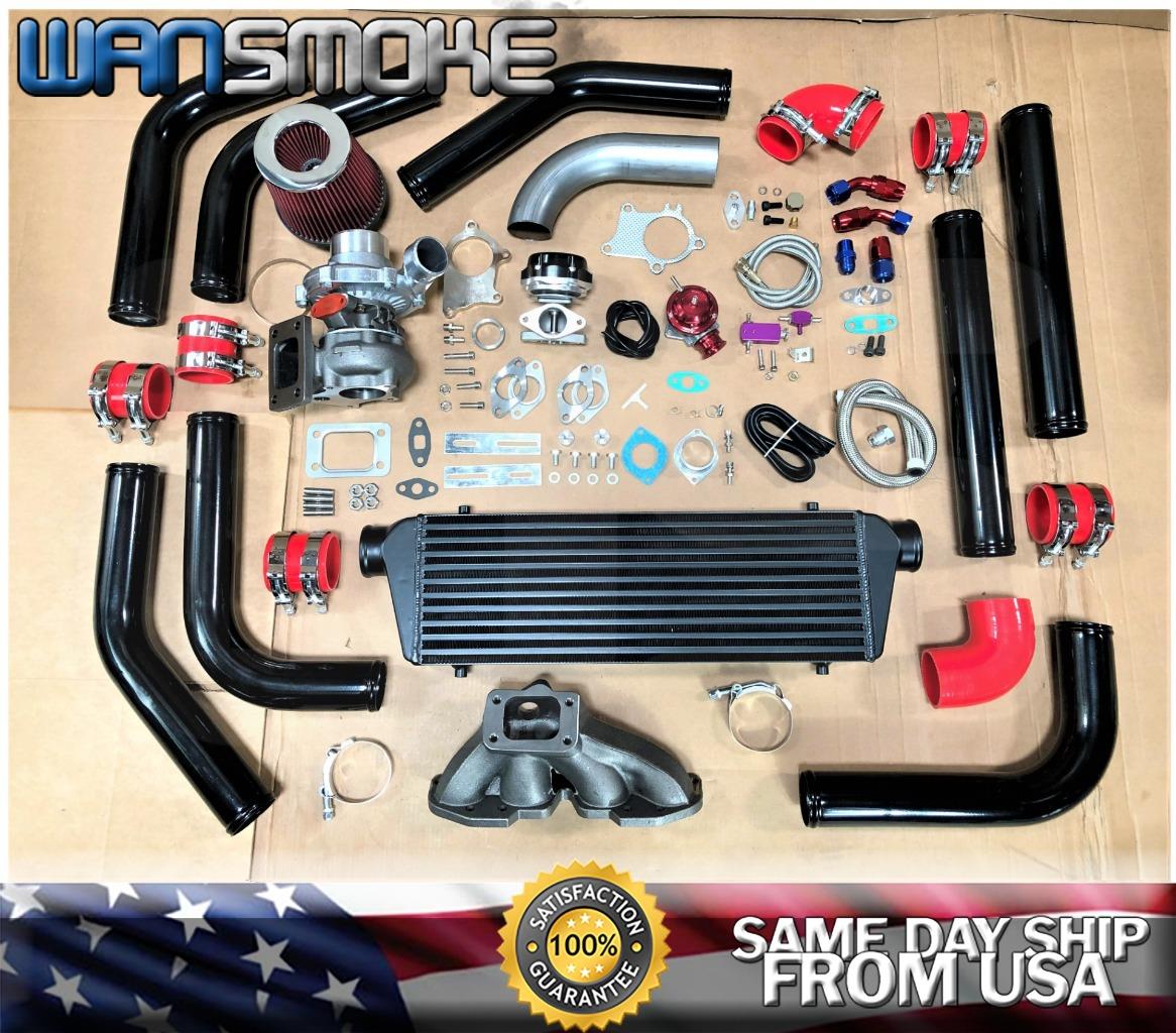 For Altima Sentra SE-R Spec-V QR25DE T3T4 .63 Turbo Kit