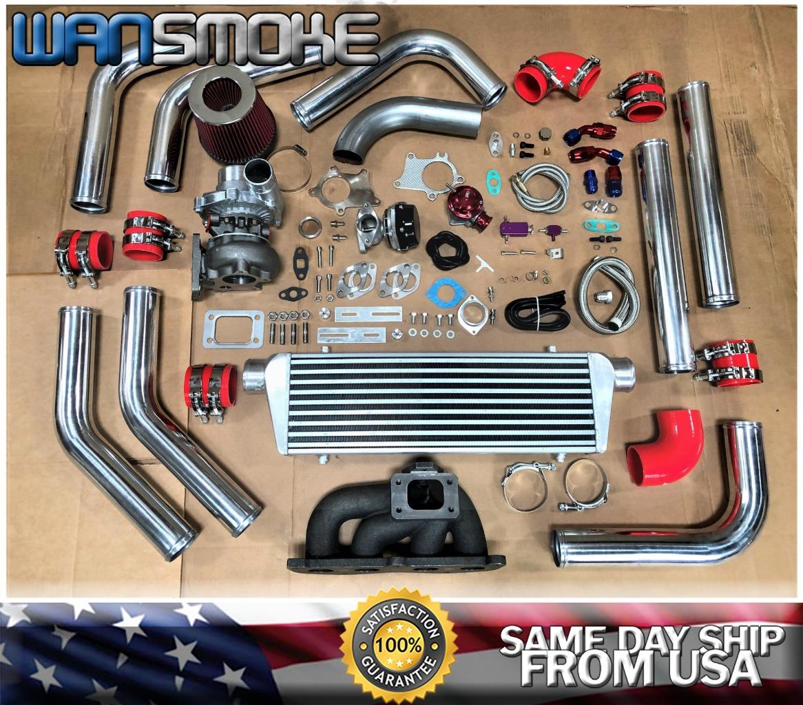 Red 2AZ-FE 2.4 for tC xB Camry Matrix Vibe T3 .63 Turbo Kit