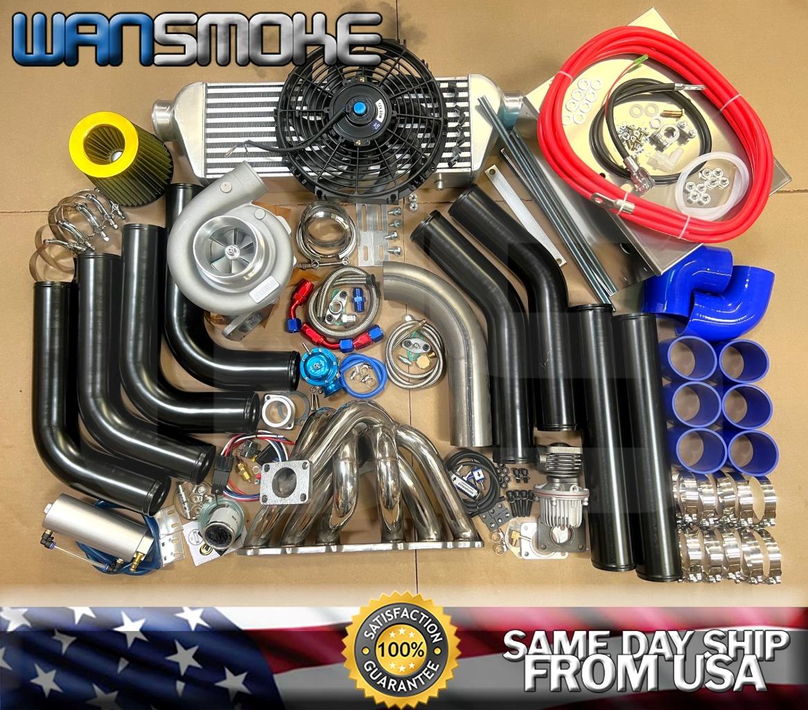 T76 T4 Turbo Kit .96 700hp SS for 2JZ-GTE 93-98 Supra MK4 IS300 GS