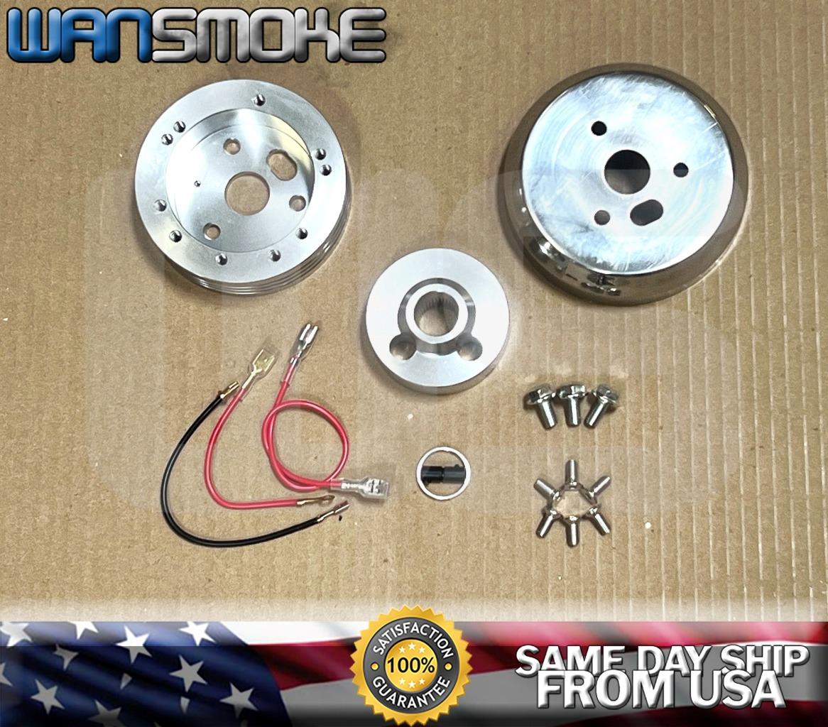 1969-1994 GM Chevy Dodge Jeep Chrysler Pontiac Steering Wheel Hub Adapte...