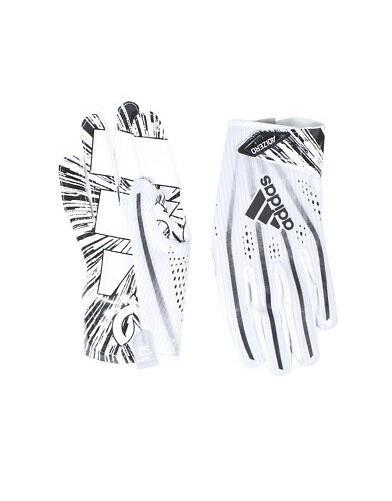 white adidas football gloves