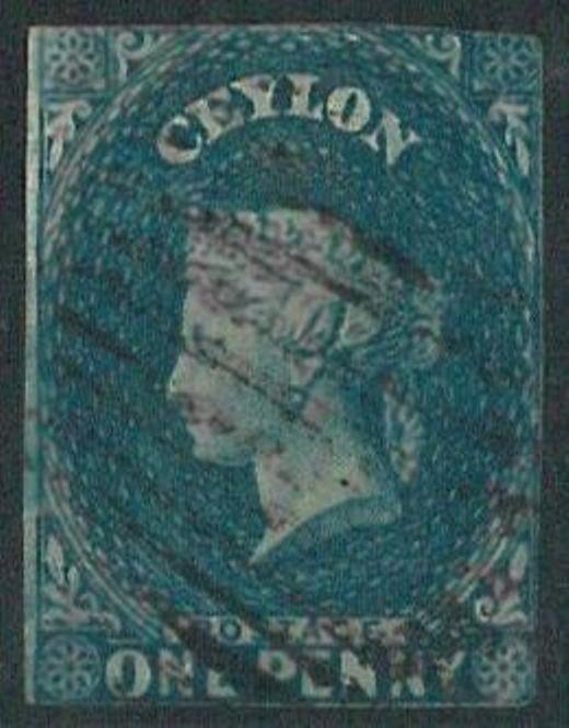 70349 - CEILÁN - SELLOS: Stanley Gibbons # 2 usado - Un centavo - MUCHAS OPCIONES - Imagen 2 de 5