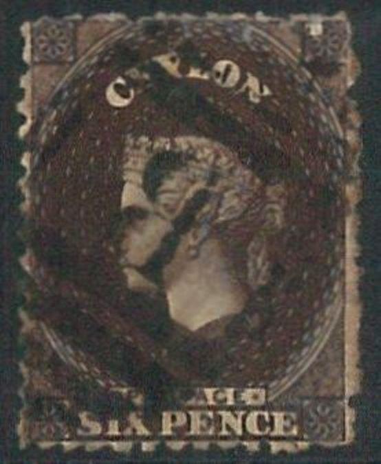 70353 - CEILÁN - SELLOS: Stanley Gibbons # 67 usado - Seis peniques - MUCHO A ELEGIR - Imagen 3 de 10