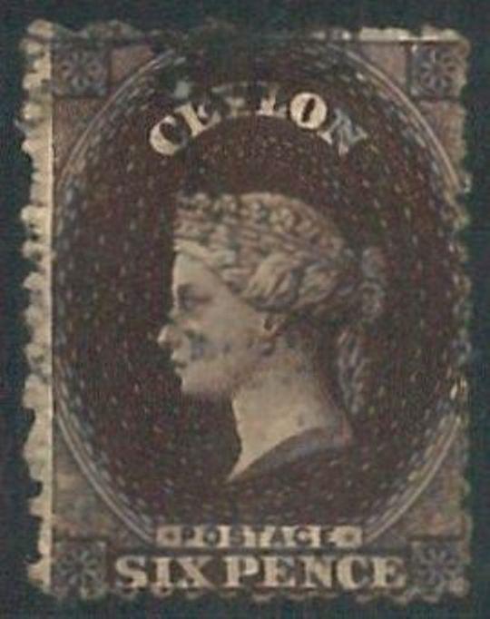 70353 - CEILÁN - SELLOS: Stanley Gibbons # 67 usado - Seis peniques - MUCHO A ELEGIR - Imagen 5 de 10