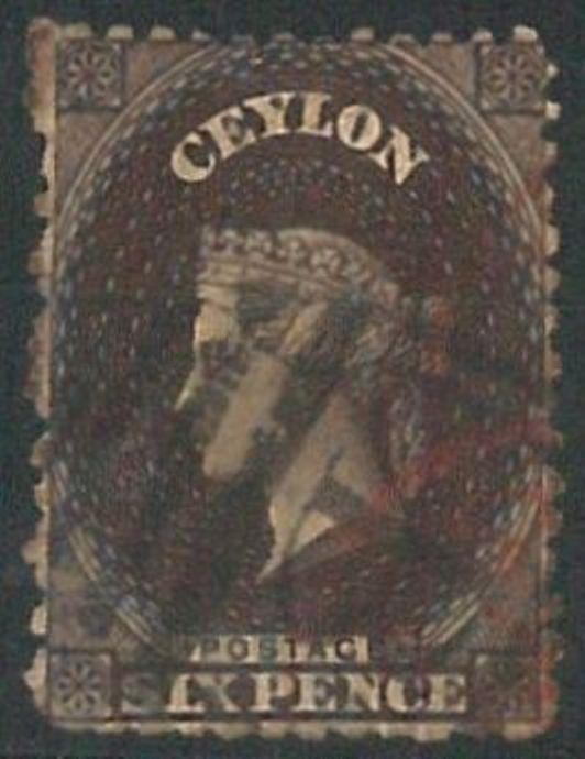 70353 - CEILÁN - SELLOS: Stanley Gibbons # 67 usado - Seis peniques - MUCHO A ELEGIR - Imagen 6 de 10