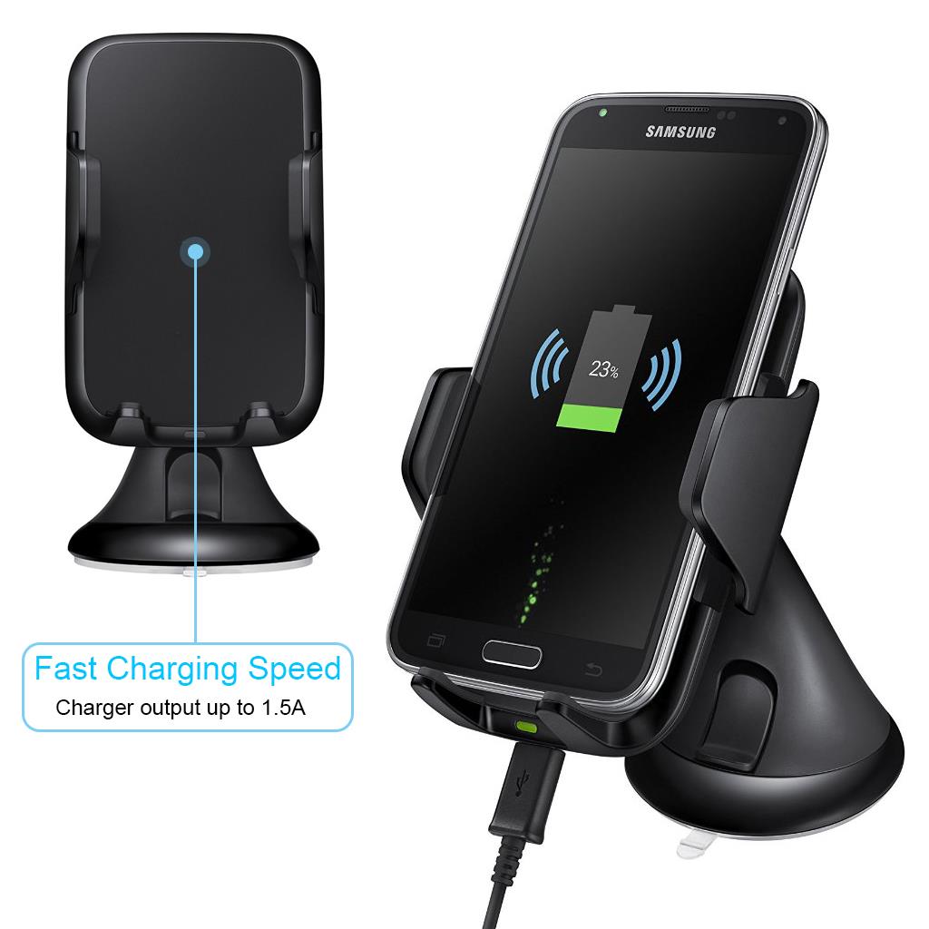 For iPhone 7/Plus Qi Wireless Charging Charger Vehicle Car