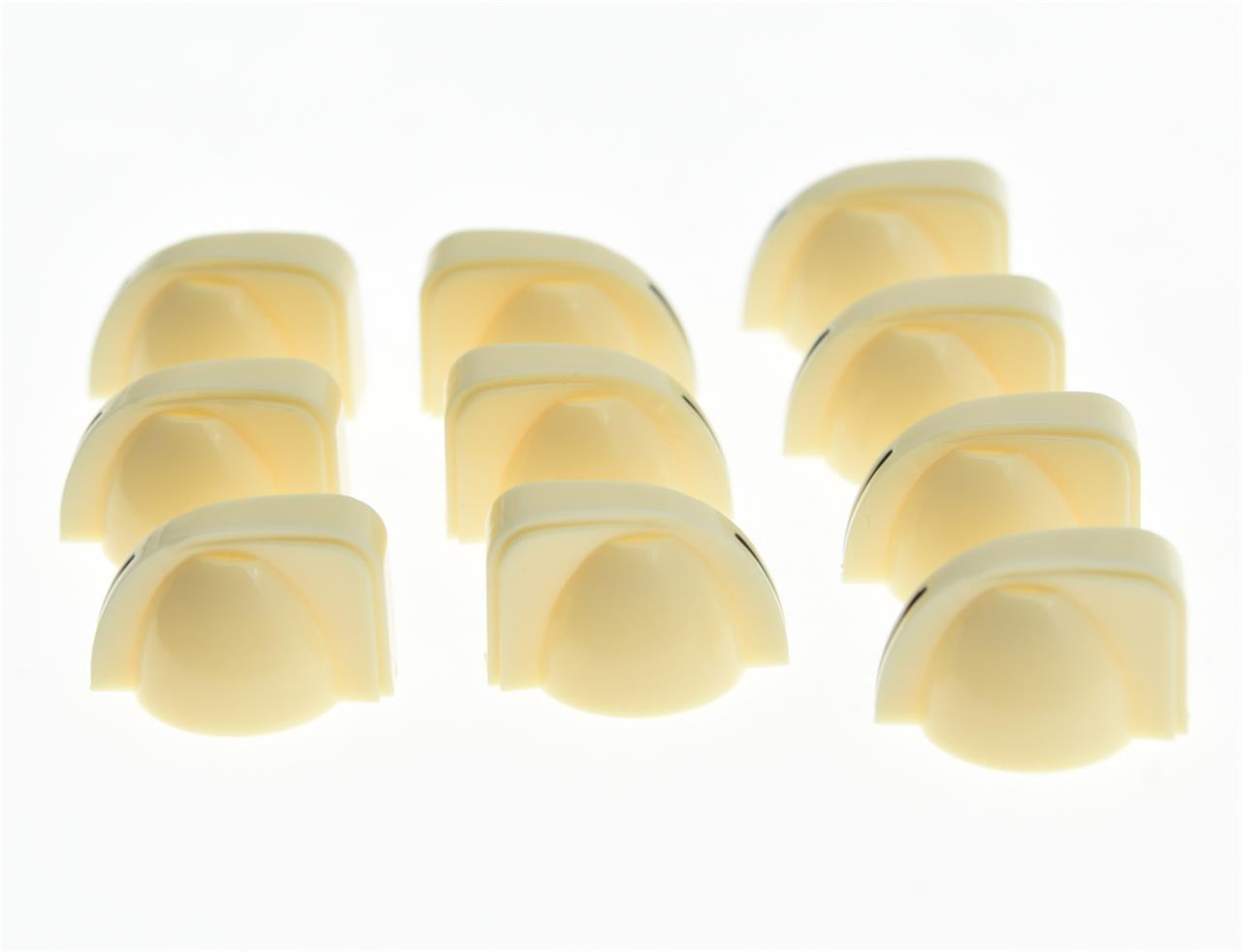 10x Ivory Guitar Mini Miniature Chicken Head Knobs AMP Knob Effect