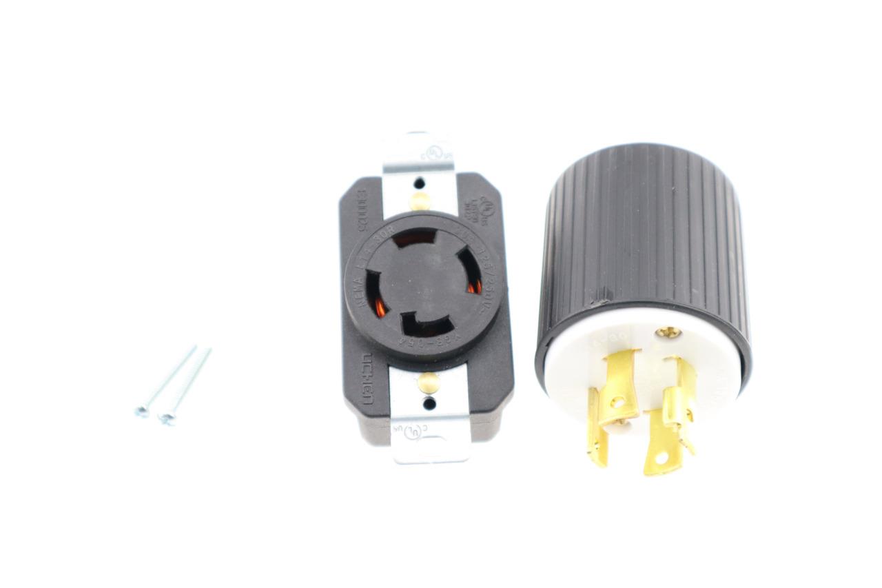 MPI L14-30R Ricevitore di uscita generatore blocco torsione a 4 poli 30 A 240 V - Foto 9 di 9