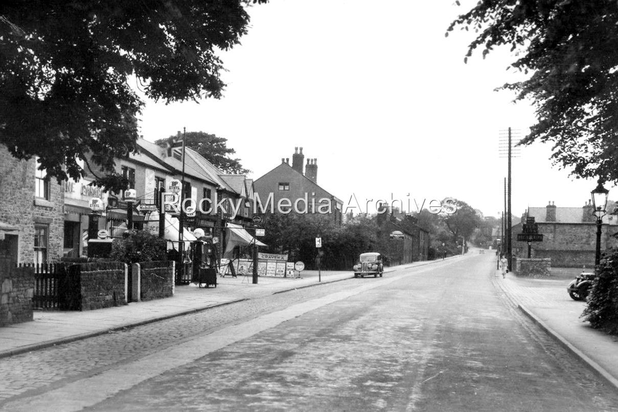 Edt39 Buxton Road, High Lane, Stockport, Cheshire c1950. Photo eBay