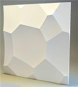 Art Panels Decor 3D Plaster Wall Branches Stone Mold Tile Form ABS Plastic Shell