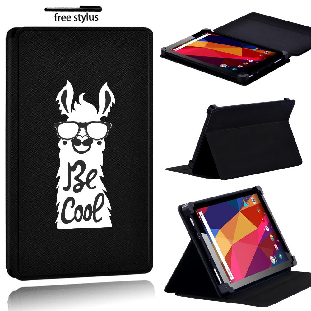 Printed name PU Leather Stand flip Cover Case For Argos Alba 7 8 10 inch Tablet - Picture 22 of 38
