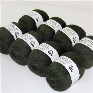 Colorful 8ballsx50g Cotton Soft Baby Hand-dyed Wool Socks Scarf Knitting Yarn 16