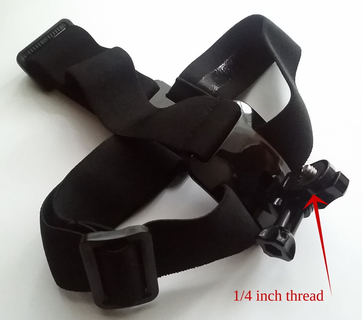Hand Wrist Strap Harness Mount for Activeon Solar XG CX CX Gold Plus Action Cams
