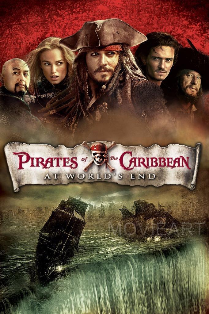 Pirates Of The Caribbean At World S End Movie Poster Film A4 A3 Print Cinema Ebay