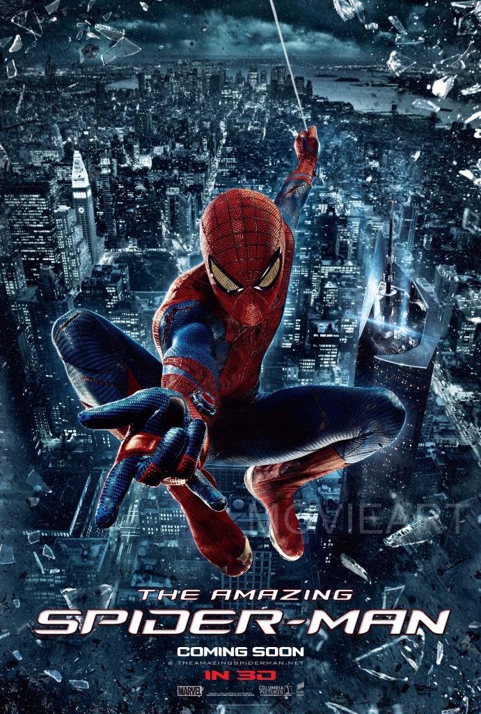 Spider man movie poster design  Spiderman dibujos animados