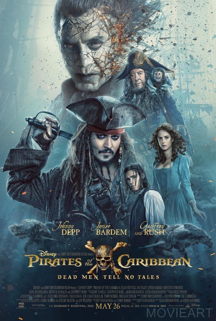 A4 A3 A2 A1 A0| Pirates of the Caribbean Movie Poster Print T545