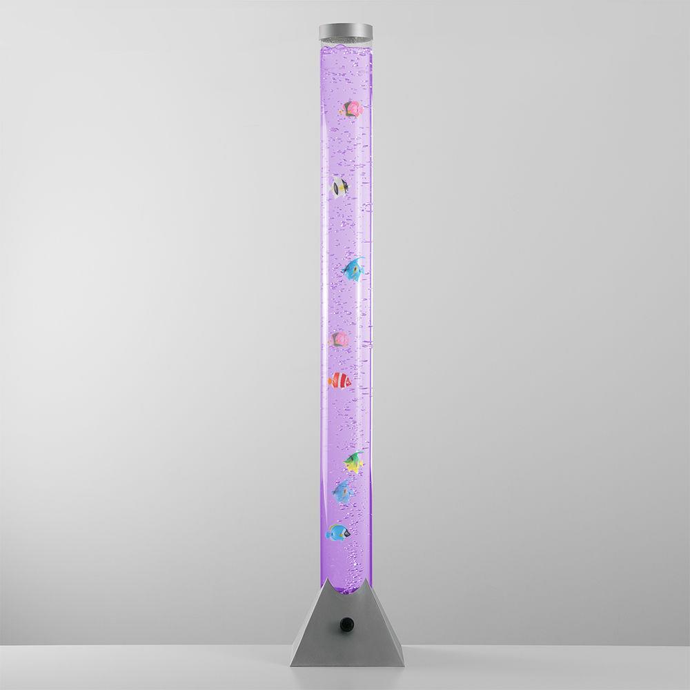 Rgb Colour Changing Led Bubble Fish Lamp Floor Tower Sensory Rgb Colour Changing Led Bubble Fish Lamp