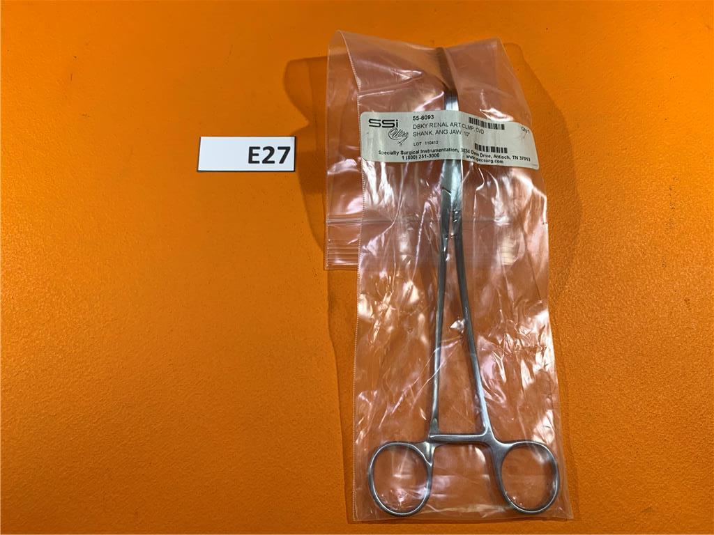 Symmetry Surgical Debakey Renal Artery Clamp, 556093 eBay