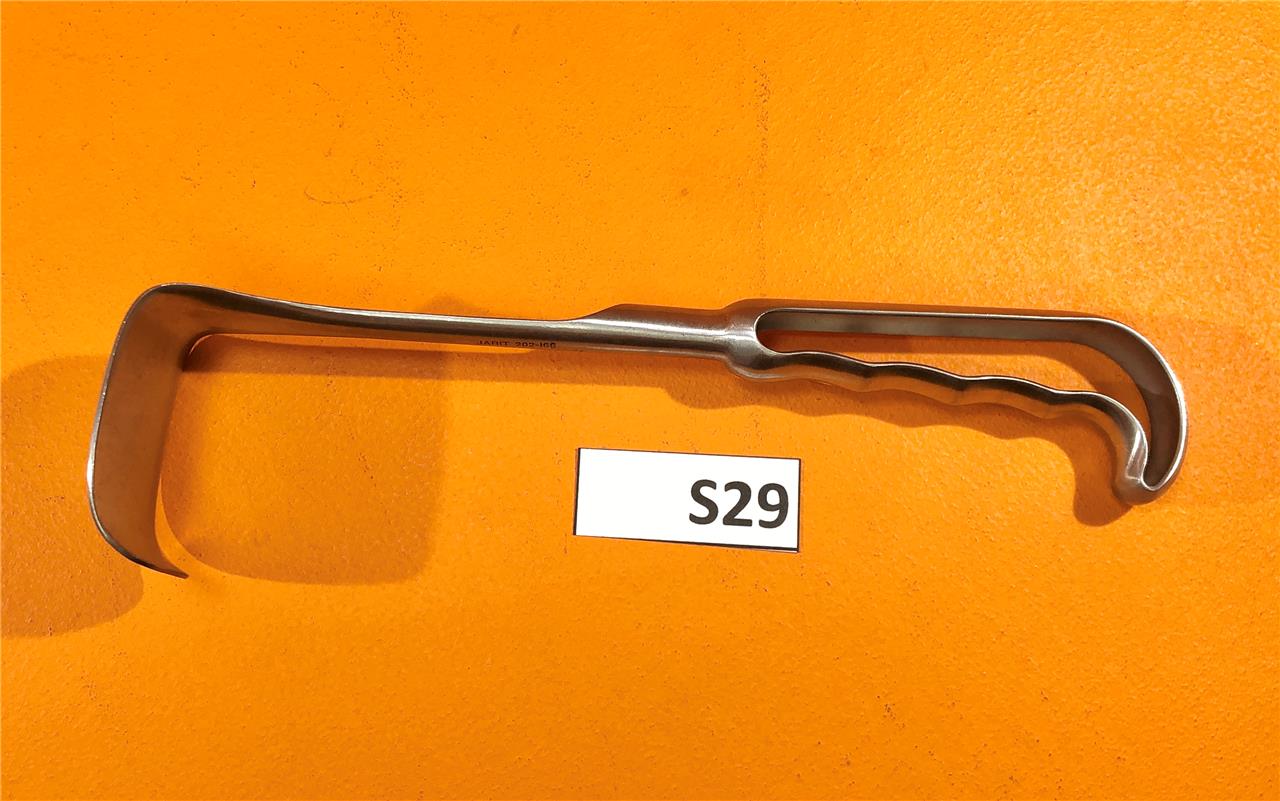 JARIT 202166 Kelly Retractor, Loop Handle, 9¾" (246mm), blade 2" x 2½