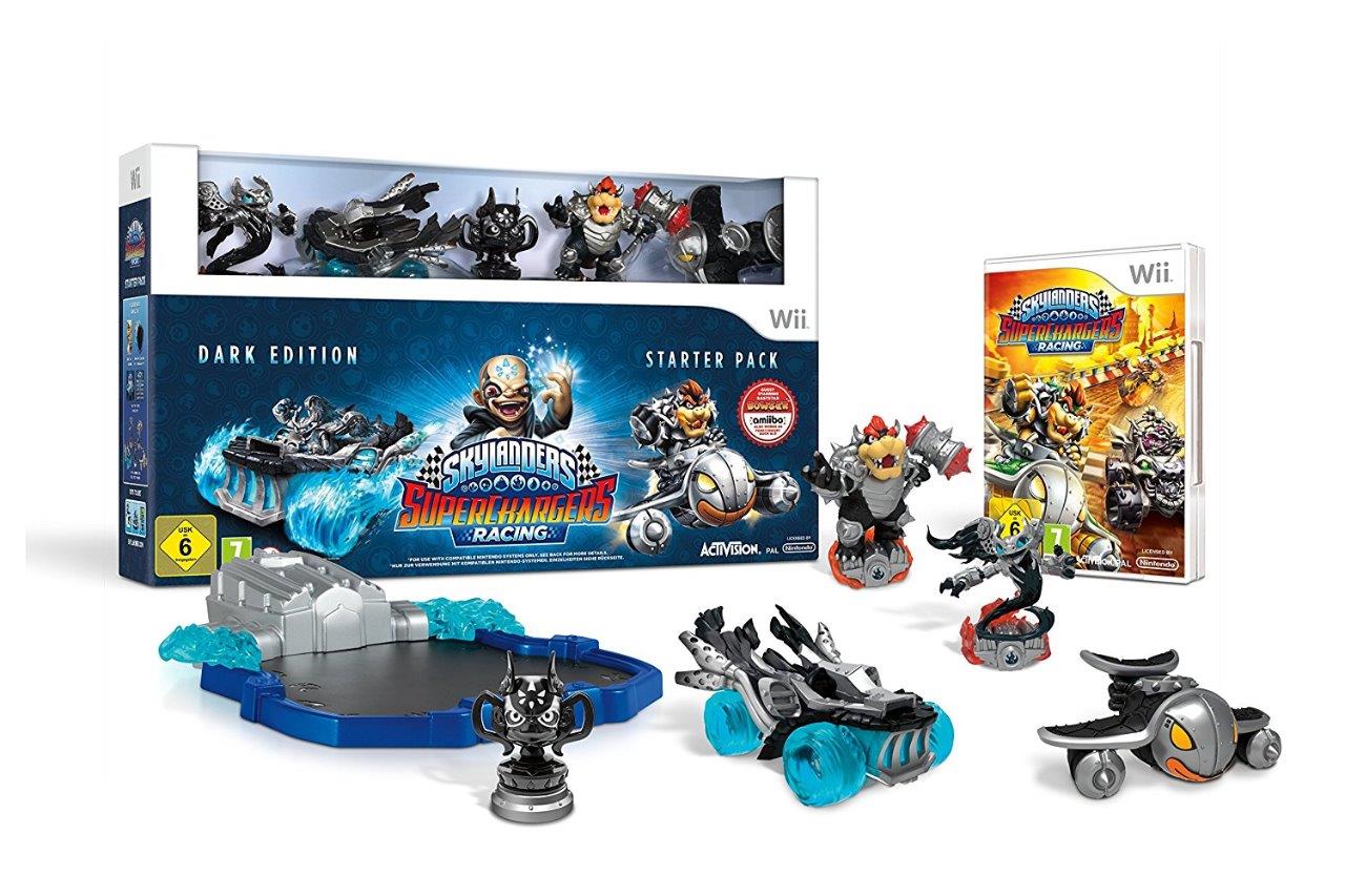Skylanders SuperChargers Dark Edition Starter Pack for Nintendo Wii eBay