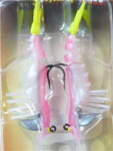 Egret Baits Vudu Shrimp 3.5/" Parrot EVS35-14-42 Soft Fishing Lure