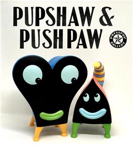 PUPSHAW & PUSHPAW COLOR EDITION DESIGNER VINYL TOY FIGURE JIM