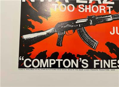 超希少！1993 NWA EAZY-E 奇跡未使用 MR.CARTOON コラボ 超希少！1993 NWA EAZY-E 奇跡未使用 MR.CARTOON コラボ トップス